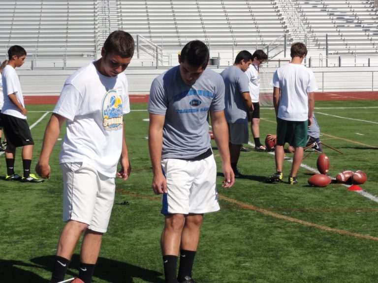 Kicking Camps Football